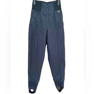 TYROLIA Skiwear black stirrup snow pants size 10, style 8500
